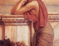 Godward By the Wayside 1912. ,  