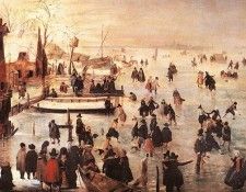 AVERCAMP Hendrick Ice Landscape. Avercamp, 