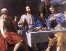 Champaigne The Supper at Emmaus. ,  