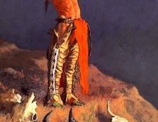 lrs Remington Frederic Cojuring Back the Buffalo. Remington, 