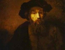 Rembrandt - A Bearded Man in a Beret. ��������� ������� ��� ����