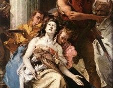 Tiepolo The Martyrdom of St Agatha. ,  