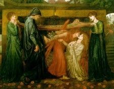 Dantes Dream at the Time of the Death of Beatrice. ,  