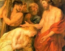 1618 Christ and Mary Magdalene. ,  