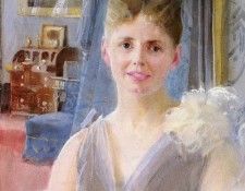Zorn Anders Portrait Of Edith Palgrave Edward In Her London Residence. , 