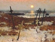 espey repose (brittany burial ground) c1885. 