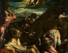 Bassano,J. The Annunciation to the Shepherds, probably 155(8. ,    