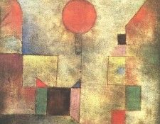 Klee The red balloon, 193, Solomon R. Guggenheim Museum, New. , 