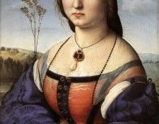Raffaello - Portrait of Maddalena Doni. �������