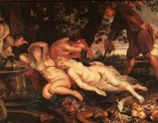 Rubens Cimone and Efigenia, approx. 1617, oil on canvas, Art. ,  