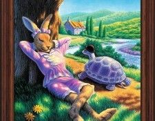 MS 30th 001 The Hare and the Tortoise. �������, ����