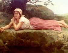 Comerre Paton Jaqueline At The Spring. Comerre,  