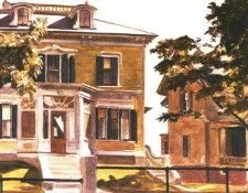 Hopper Davis House, 1926, Private collection. , 