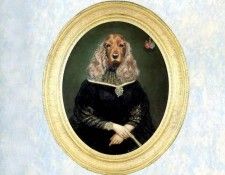 dog portraits csg005 birgit berstrom. , 