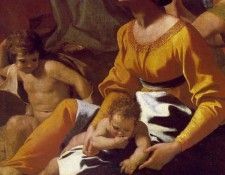 POUSSINTHE ADORATION OF THE GOLDEN CALF 1633-35 DETAIL 2 NG . ������, ������