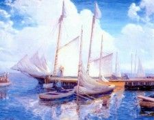 rolle wharf, leonardtown, maryland c1920. �����