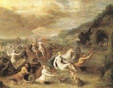 FRANCKEN Frans II Triumph Of Amphrite. Francken,  