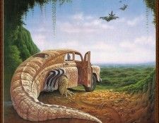 Jacek Yerka - Attack At Dawn (Abraxsis). Yerka 
