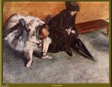 PO Degas 29 Lattente(1882). , --