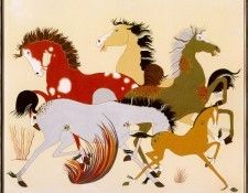 NailorGerald(TohYah)-WildHorses-sj. Nailor, 