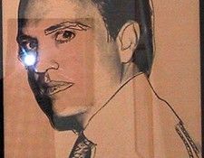 Warhol - Carter Burden (brown). ������, ����