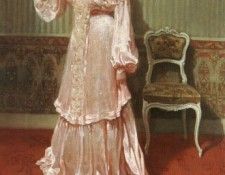 A Lady in a Pink Dress. , Aime