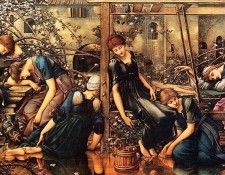 Edward Burne-Jones - Briar Rose, Garden Court, De. -   