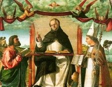 Carpaccio St. Thomas in Glory between St. Mark & St. Louis o. , 