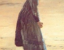 Kroyer Peder Severin Nina en la playa 1884. Kroyer,  