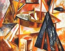 stepanova composition in red 1920. 