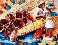 Aaw065 Judy Koenig Corn and Kachina sqs. , 