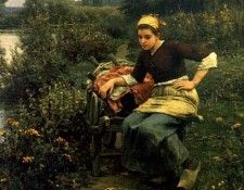 Woman in Landscape. ����, ������� �������