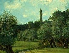 Courbet La Bretonnerie in the Department of Indre, 1856, D(1. , 