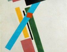 Malevitj Suprematism 1915, State Russian Museum, St. Petersb. , 