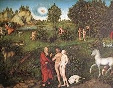 CRANACH Lucas the Elder The Paradise. ������, ����� �������