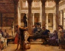 Alma Tadema A Roman Art Lover. - 