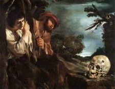 Guercino Et in Arcadia Ego. ,   