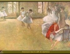 PO Degas 09 Danseuses dans la salle de repetition(1889-1895). , --