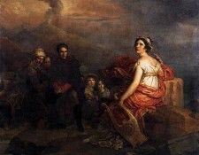 GERARD Francois Corinne At Cape Miseno.  
