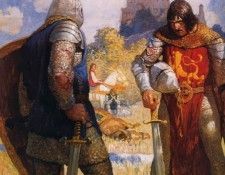 n c wyeth sir launcelot. ,  