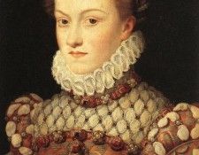 CLOUET Francois Elisabeth of Austria Queen of France. , 