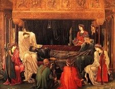 al c11 burnejonesedward arthur in avalon. -   