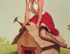 TIGER PIN-UP ELVGREN 034. ��� Elvgren