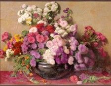 Sharp Sage-and-Wild-Asters-sj. Sharp, 