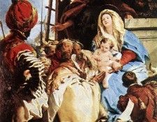 Tiepolo Adoration of the Magi. ,  
