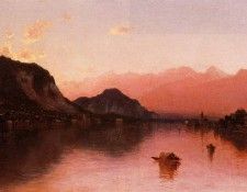 Gifford Sanford Robinson Isola Bella Lago Maggiore a Sketch. , Sanford 