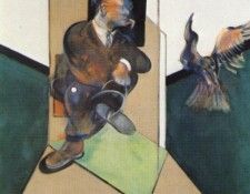 Bacon Study for a Portrait with Bird in Flight, 1980. �����, �������