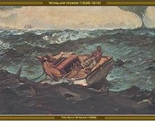 Winslow Homer-The Gulf Stream(1899) Po Amp 041. , 