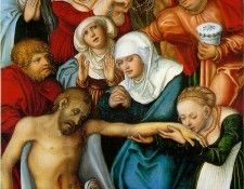 Cranach d.a. Lamentation, 1538, Museum of Fine Arts, Boston. ,  