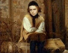 Kramskoi Insulted Jewish Boy. ,  